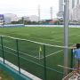 Penampakan Lapangan Bola Standar FIFA di Tengah Perkampungan Muara Angke