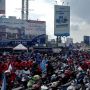Ribuan Buruh Demo Tuntut Kenaikan UMK di Kawasan Industri Cikupa Mas