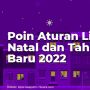 INFOGRAFIS: Poin Aturan Libur Natal dan Tahun Baru 2022