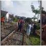 Terpental 500 Meter Akibat Ditabrak Kereta Api, Begini Nasib Driver Ojol di Bandar Lampung