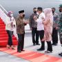 Tiba di Bandara Silangit, Wapres Ma'ruf Amin Disambut Kapolda Sumut