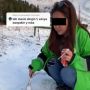 Viral Cewek Berseragam Ojol ke Kutub, Aksi Buat Es Teh Pakai Salju Bikin Ngelus Dada