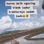 Viral Pria Lagi Asik Nge-Vlog di Sawah, Tak Sadar Traktornya Jalan Sendiri