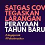 INFOGRAFIS : Satgas Covid-19 Tegaskan Larangan Perayaan Tahun Baru