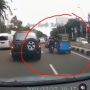 Viral Aksi Jambret Sasar Penumpang Bajaj di Gambir