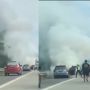 Mobil Terbakar di Tol Jagorawi, Aksi Sigap Polisi Tuai Pujian, Warganet: Ini Oknum Baik