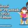 Seminggu Terakhir, Sudah Lebih dari 500 Ribu Anak Indonesia Divaksinasi Covid-19