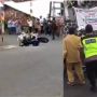 Jatuh saat Kawal Jokowi, Video Patwal Presiden Jadi Viral, Warganet: Hati-Hati Pak