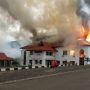Kondisi Gedung Diskominfo Natuna Setelah Terbakar, Internet Pemkab Sempat Mati