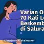 INFOGRAFIS: Varian Omicron 70 Kali Lebih Cepat Berkembang di Saluran Udara