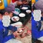 Kakek Ini Membungkuskan Lauk yang Diterima di Tempat Kerja, Alasan di Baliknya Bikin Mewek