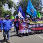 Gedung Sate Dikepung Ribuan Buruh Lagi