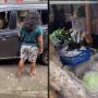Bukan Pikap, Tukang Sayur Jualan Pakai Mobil Tak Biasa, Warganet: Orang Kaya Gabut