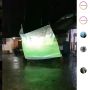 Viral, Detik-detik Layar Nobar Indonesia Vs Thailand Roboh, Netizen: Pertanda Apakah Ini