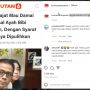 Doddy Sudrajat Mau Baikan dengan Faisal, Tapi Minta Nama Baiknya Dipulihkan: ODGJ Ini
