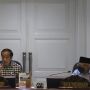 Presiden Joko Widodo Pimpin Rapat Terbatas Evaluasi PPKM