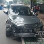 Kurang Konsentrasi, Pengemudi XPander Tabrak Pengendara Motor Di Jalan MH Thamrin