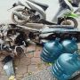 Ni Wayan Suwartini Tewas Seusai Tertabrak Dan Terseret Truk Galon di Karangasem