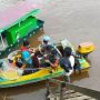 Seorang ODGJ Dievakuasi Menggunakan Speed Boat