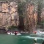 Viral Video Tebing Batu di Brasil Jatuh Timpa Turis, 6 Orang Tewas