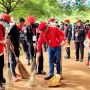 Sambut HUT Partai Ke-49, PDIP Gelar Aksi Bersihkan DAS Ciliwung Dan Tanam Pohon Di BKT