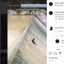 Viral Liburan Murah: Dinding Waduk Jadi Tempat Prosotan Seperti Waterboom