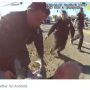 Video Dramatis Polisi Selamatkan Korban Kecelakaan Pesawat dari Hantaman Kereta Api