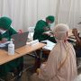 Begini Suasana Pemberian Vaksin Booster kepada 150 Lansia di Kramat Jati