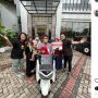 Gilang Widya Pramana Juragan99  Serahkan Yamaha NMax Buat Driver Ojol Pelapor Kehilangan yang Dicuekin