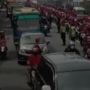 Geber-geber Motor di Jalan Raya, Perayaan HUT PDIP di Magelang Ini Tuai Hujatan