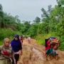 Ibu Hamil di Sumsel Terpaksa Ditandu Karena Jalan Rusak hingga Bayi Tak Tertolong, Warganet Sedih