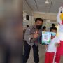 Badut Temani Anak Usia 6-11 Tahun Vaksin Covid-19 di Medan
