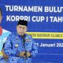 Abdul Hayat Buka Turnamen Bulutangkis KORPRI CUP I