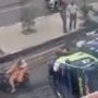 Truk Bermuatan Puluhan Karung Beras Terbalik di Cikarang, Warganet Dibuat Merinding