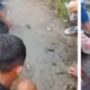 Viral Warga Muaragembong 'Nikmati' Banjir, Panen Ikan di Jalanan