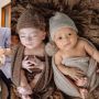 9 Potret Baby Leslar dan Adzam, Pemotretan Bareng Dadakan Super Gemas