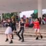 Emak-Emak Zumba Tak Mau Kalah Lihat Geng Cewek Bikin Video Dance, Aksinya Bikin Ngakak