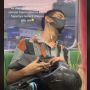 Tidur di KRL, Pria Ini Tuai Pujian karena Tulisan Berjalan di Ponselnya