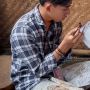 Pelaksanaan PMM, Mahasiswa UMM Membatik di Kampung Budaya Polowijen