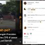 Presiden Jokowi dan Wakil Presiden Ma'ruf Amin ke Balikpapan, TPS di Pasar Sepinggan Auto Bersih Total: Wqwqwqwq