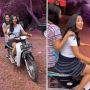 Aksi Diah Permatasari Kendarai Honda Astrea saat Istirahat Syuting, Pajak Motornya Bikin Melongo