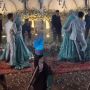 Meriahkan Resepsi dengan Nyalakan Kembang Api, Gaun Pengantin Terbakar Tanpa Sadar