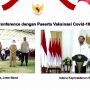 Pantau Vaksinasi Covid-19 Di Sejumlah Daerah Secara Virtual, Jokowi: Ini Penting Saat Kasus Sedang Naik