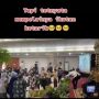 Viral! Lagi Seru-serunya Prosesi Tarik Bunga, Kedua Pengantin Ini Malah Terseret Sampai Jatuh dari Pelaminan