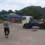 Pakai Trailer dan Dikawal Satlantas Polres Lombok Barat, Patung Presiden Joko Widodo Bermotor Tiba di Sirkuit Mandalika