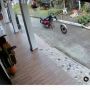 Viral Detik-detik Pemotor Nyaris Nyungsep Saat Ban Depannya Copot, Pemilik Sampai Kebingungan
