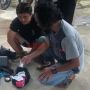 Satresnarkoba Polres Sanggau Tangkap 2 Tersangka Bandar, Salah Satu Pelaku Sembunyikan Sabu di Lumbung Padi