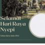 25 Twibbon Hari Raya Nyepi 2022 dan Cara Pakainya untuk Jadi Foto Profil Medsos atau Ucapan