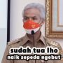 Menohok! Ganjar Pranowo Sindir Diri Sendiri: Udah Tua Ngebut Naik Sepeda, Kandani Ngueyel