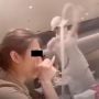 Apes! Lagi Enak-enak Minum Sambil Nikmati Atraksi Chef Bikin Adonan Mie, Cewek Ini Malah Kena Jackpot